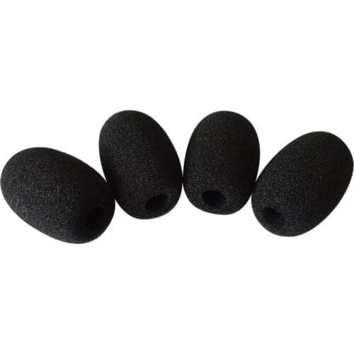 300pcs Headset replacement Foam Microphone Cover telephone headset mic cover microphone windscreen windshied headset foam