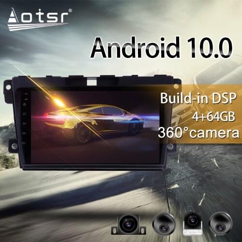 4+64G Camera For Mazda CX7 CX-7 2008-2014 Android Radio Tape Recorder Car Multimedia Player Stereo Head Unit GPS Navi Auto Audio