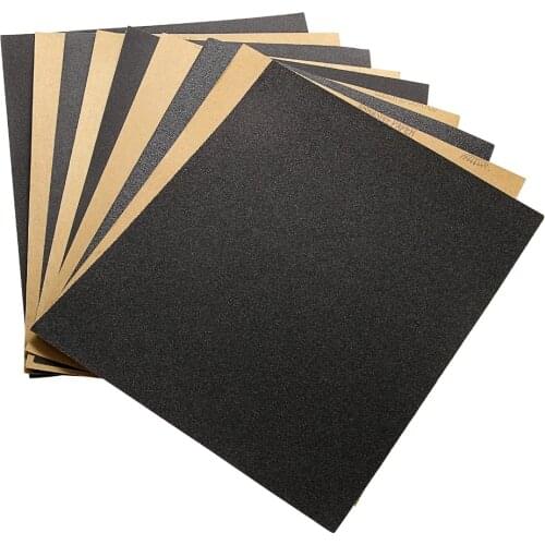 9"x11" Sandpaper Waterproof Abrasive Paper RMC CP34 Polishing Sanding Wet & Dry Sandpaper 60-2000Grit - 1 Sheet