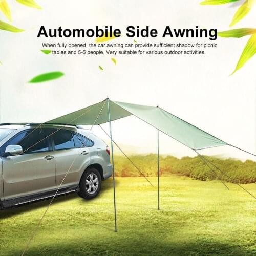 Automobile Side Awning Roof Top Tent For Car Tent For Rest Car Awning Waterproof Portable Camping Tent Rooftop Rain Canopy