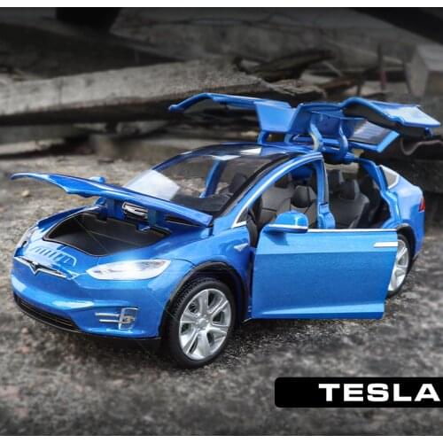 Free Shipping New1:32 Tesla MODEL X MODEL3 Alloy Car Model Diecasts & Toy Vehicles Toy Cars Kid Toys For Children Gifts Boy Toy