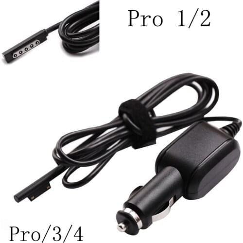 Quality 12V 2.58A Car Charger Power Supply Adapter for Microsoft Surface Pro 3 Pro3 Pro 4 (i5 i7) 12V 3.6A For Pro 1 2 RT Pro2