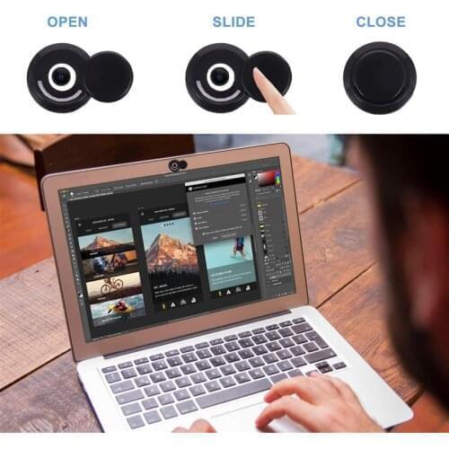 3pcs WebCam Cover Shutter Magnet Slider Plastic for Iphone Laptop Camera Web PC Tablet Smartphone Universal Privacy Sticker
