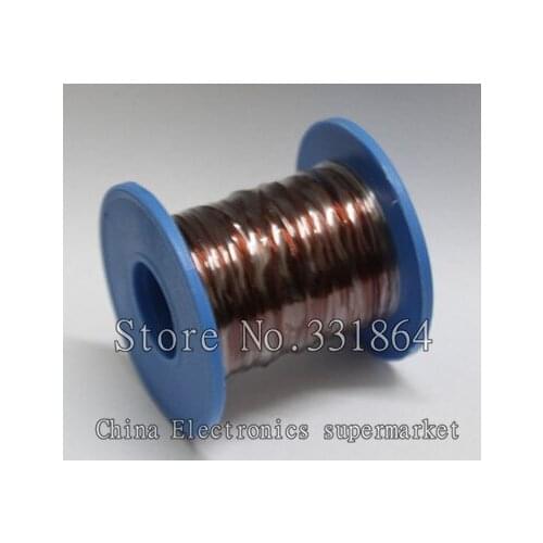 Magnet Wire 20m Enameled Copper wire Magnetic Coil Winding Item specifics 0.8mm QZY-2-180 High temperature Copper Wire