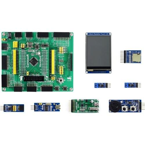 STM32F405 STM32 ARM Cortex-M4 Development Board STM32F405RGT6 + 8 Accessory Modules Kits = Open405R-C Package A