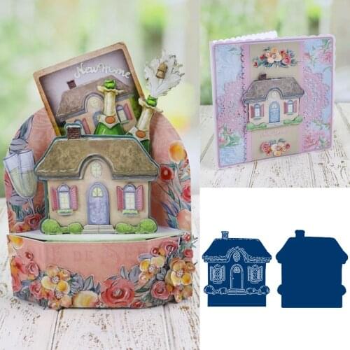 A Happy Place New Metal Cutting Dies Stamps Stencil For 2021 Scrapbook Diary Decoration Embossing Template Diy Greeting Card