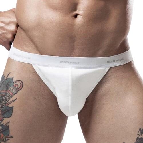 Mens Underwear Sexy Briefs Men High Fork Panties Bikini Cotton Male Underpants Specially Male Sexy Briefs