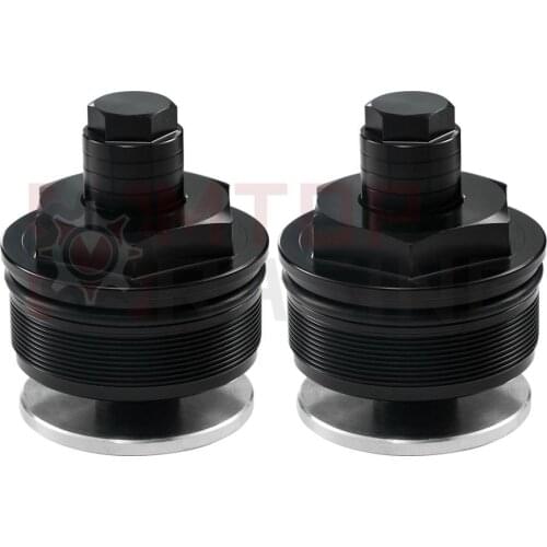 Preload Fork Cap For Harley Davidson FXD FXDI Dyna Super Glide FXDB FXDBI Street Bob FXDC FXDCI FXDF 49mm Adjustable Fork Bolts