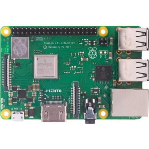 Raspberry Pi 3 Model B+ with ABS Case 5V 2.5A Power Adapter Cooling Fan Heat Sink HDMI cable SD Card for RPI 3 B plus In Stock