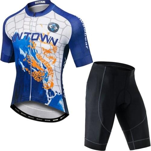 Custom made summer shorts sleeve bicycle jersey new pattern absorb sweat bike suit simple fashion cycling clothes