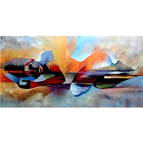 100x200cm Watercolor Lord Buddha Abstract Oil Painting on Canvas Posters and Prints Cuadros Wall Art Pictures For Living Room