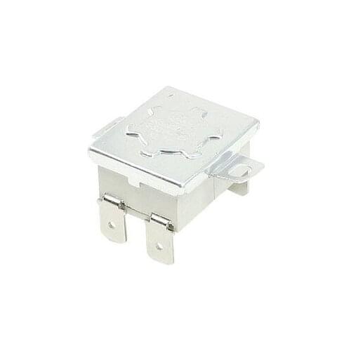 AC250V 15A 98C NC Thermostat Temperature Controlled Switch 4 Pins