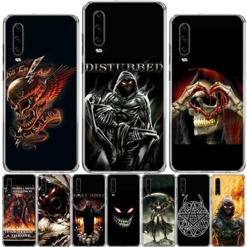 Disturbed Rock Band lost souls Phone Case For Huawei P40 P30 P20 P10 Mate 10 20 30 Lite Pro P Smart Z Plus 2019 Cover Shell Coq