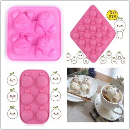 Long grass skin chocolate jelly candy silicone baking cake pudding mold aromatherapy plaster plastic mould