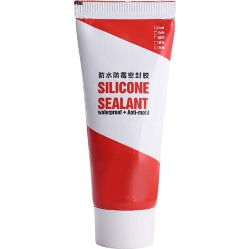 120ml Waterproof Strong Adhesive Sealant Kitchen Bath Tile Resin Caulk Sealant Repair Glue Toilet Base Sealant LBShippin