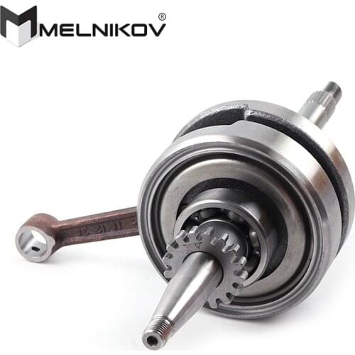 GY6 139QMB Stroker Crankshaft, Performance Crank for 49cc & 50cc Scooters GY6 Crankshaft 16T or 22T
