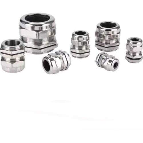 M8 10 12 14 16 18 20 22 24 25 27 28 30 32 Metric Brass Waterproof Cable Gland Entry IP68 Connector