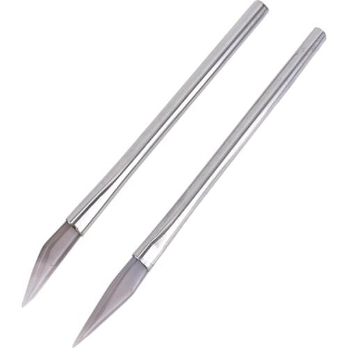 1 piece of agate polishing machine polishing blade set with iron handle gold and silver metal polishing jewelry making and proc