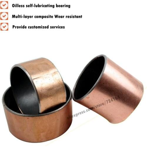 SF-1 4025 4030 4035 4040 4045 4050 4030 4035 SF1 SF1- SF Self Lubricating Composite Bearing Bushing Sleeve Oil free Sliding