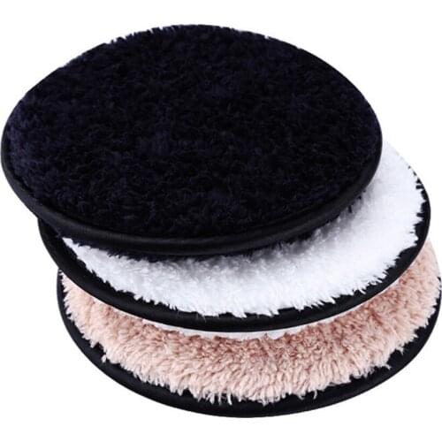 Make up remover promotes healthy skin Microfiber Cloth Pads Remover Towel Face Cleansing Makeup Lazy cleansing powder puff D123