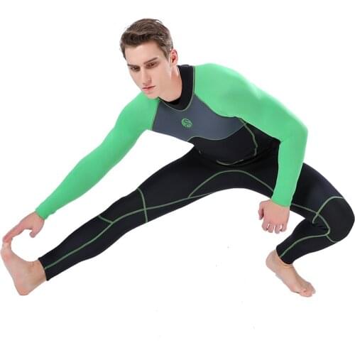 Slim Swimsuit Wetsuit Outdoor Wading Sports New One-Piece Wetsuit MenS Warm Sunscreen Surfing Suit 3mm Wetsuit Wetsuit