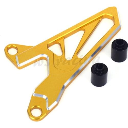 Motorcycle Gold Aluminum Billet Front Sprocket Guard Protect Cover For SUZUKI RMZ250 2007-2017 RMZ450 2005-2017