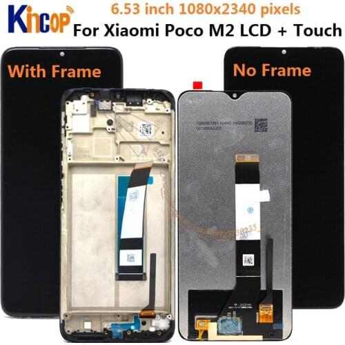 6.53" M2010J19CG LCD SCREEN For Xiaomi Poco M3 LCD Display Touch Screen Digitizer Assembly Replace For Xiaomi Poco M3 LCD Screen