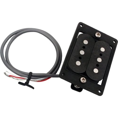 Fiber Double Coils Humbucker Pickup for 3 String Cigar Box Guitar Accessories
