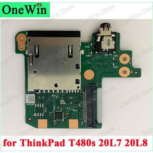 01ER995 for T480s 20L7 20L8 ThinkPad CARDPOP SD CARD MISC INTERNAL Laptop Original Brand New Audio Card USB Small Board Earphone