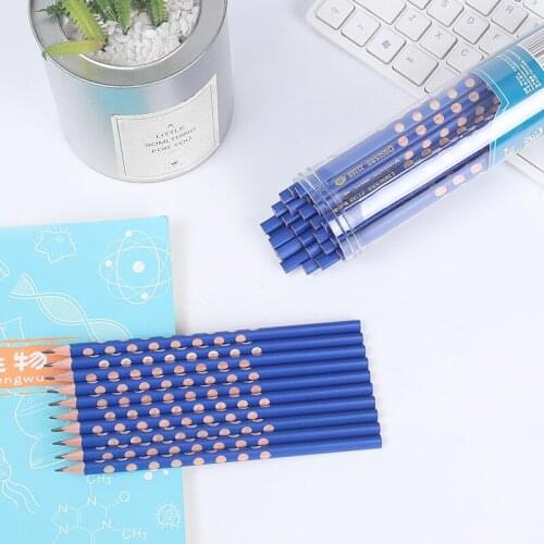 70pcs Triangle HB student pencil correction Holding a pen posture school office supplies standard pencil карандаш