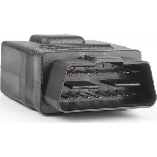 JRLink Free Shipping High Quality OBD 2 II 16 Pin Standard Female to Male Adapter For OBD II Diagnostic Tool