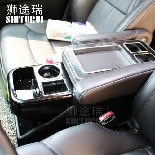 VW for Caravelle Multivan Benz V R Vito Business Handrails Car Storage Tank USB Mobile Charge Center Row Front Handrails Box