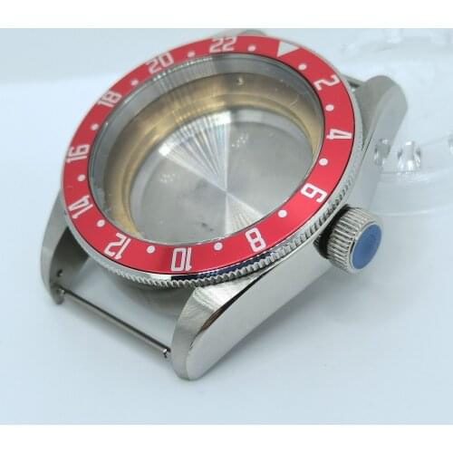 41mm Sapphire Glass Six-color Aluminum Bezel Watch Parts Case Suitable Fit DG5833 Series Movement