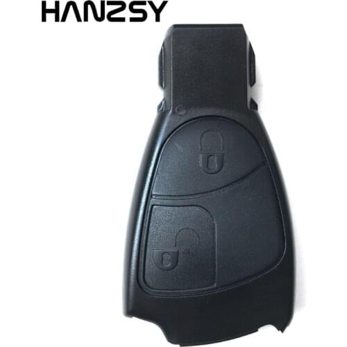 2 Buttons Car Remote Key Case Shell For Mercedes Benz B C E S ML SLK CLK Class Replacement Auto Smart Key Fob Cover