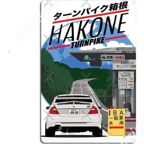 Hakone Lancer Evo Metal Signs pub Club Bar personalized Plaques Tin sign Posters