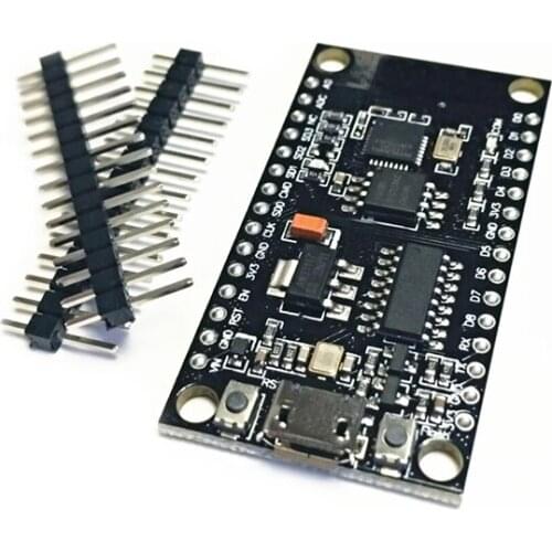 NodeMCU V3 Lua WIFI module integration of ESP8266 + extra memory 32M Flash, USB-serial CH340G for Arduino