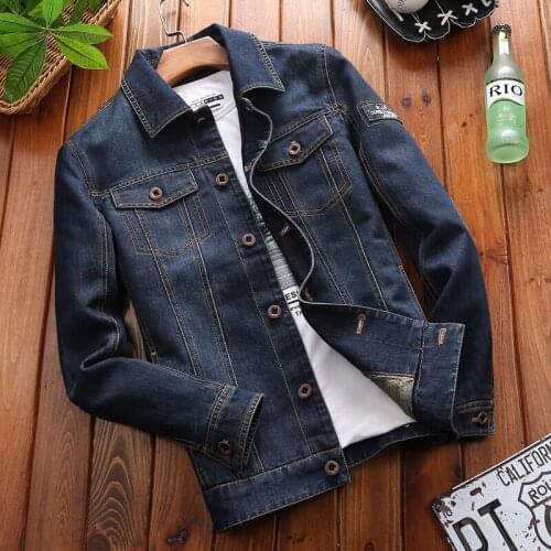 Spring And Autumn New Men Trend In 2019 Fashion Denim Jackets Fashionable Jean Jackets Men