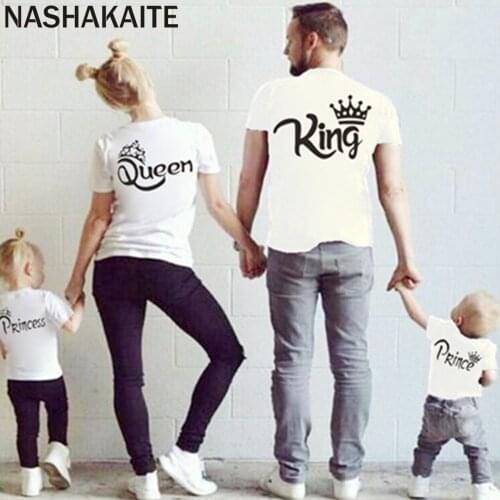 NASHAKAITE T-shirts For Dad And Son For A Photo Shoot