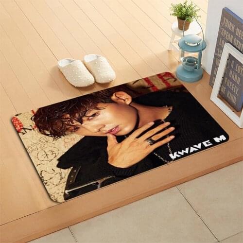 New Arrival LEE JOON GI KPOP Doormat Home Mat Machine Made Anti Slip Carpet Living Room/Hallway Bath Mat Christmas Gift