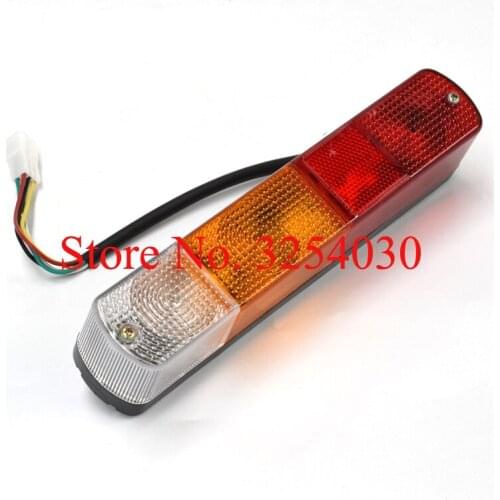 Supply Domestic Yellow/Red/White 5 Wires 12V Rectangle Tail Light Taillight HX-003 230*60mm for TCM Forklifts