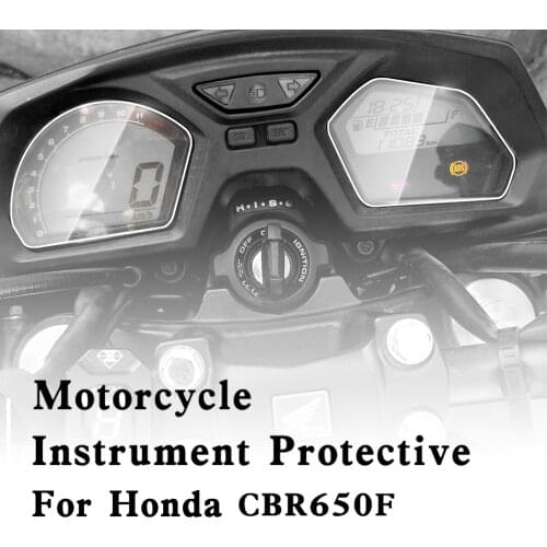 For HONDA CBR/CB 650F CBR650F CB650F Motorcycle Speedometer Scratch Cluster Screen Protection Film Protector