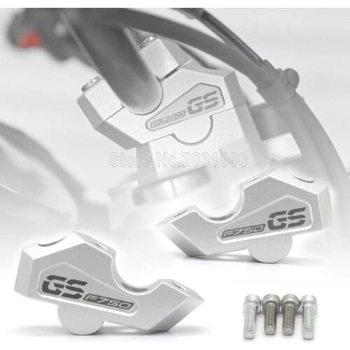 Motorcycle Handlebar Riser fat handleBars Clamp for bmw F750GS F750 750GS 2018-ON for 22MM handlebar