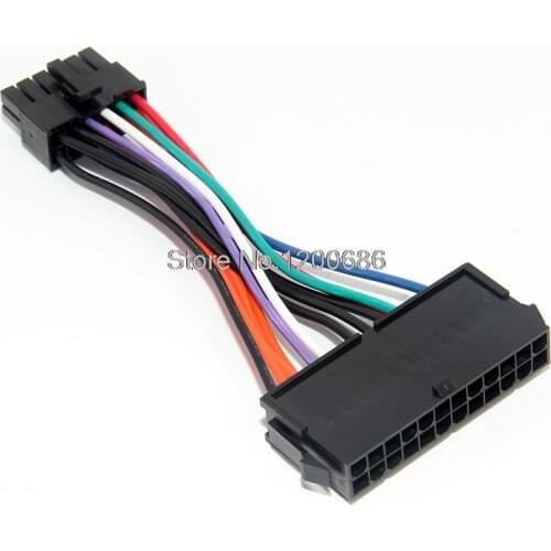 10CM 24Pin Female to 12P Male 4.2MM connector wiring harness For Q87H3-AM 1150 1151