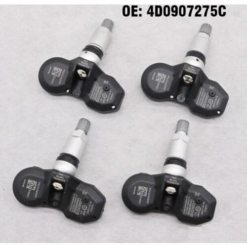 4PCS Car Tire Pressure Monitor Sensor TPMS for Audi A6 1998-2004,A8 1999-2012, for PORSCHE