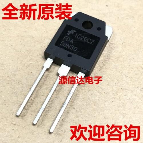 5PCS New imported FDA59N30 MOS tube 59A300V TO3P 59N30 original spot real picture shooting