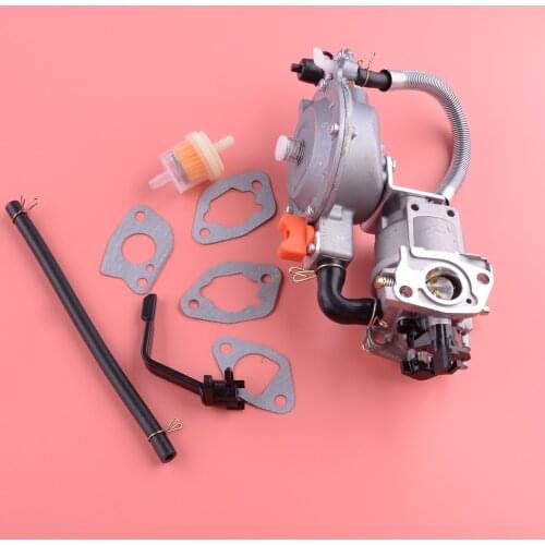 7Pcs/Set Dual Fuel Carburetor LPG NG Conversion Accessories fit for GX160 GX200 168F 170F 8-9HP 2KW-6.5KW Generator