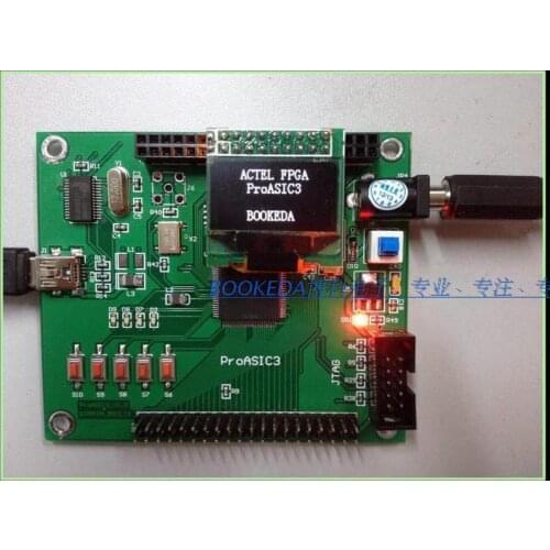 ACTEL ProASIC A3P250 with Serial FPGA Minimum System Development Board Experiment Board