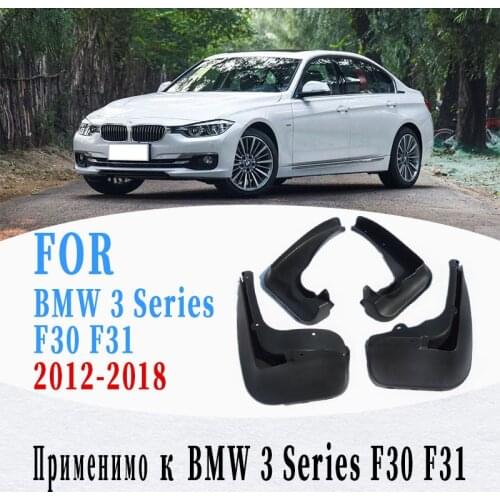 Car mud-flaps For BMW 3 Series F30 F31 mudguard splash guard mud flaps car accessories auto styline in 2012-2018