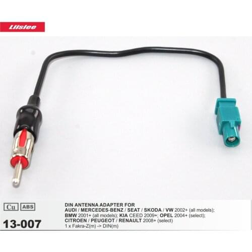 Car Radio Antenna Adapter Wire For OPEL Adam/Agila/Antara/Astra/Cabrio/Cascada/Combo/Corsa/Insignia/Mokka/Meriva/Movano/Omega