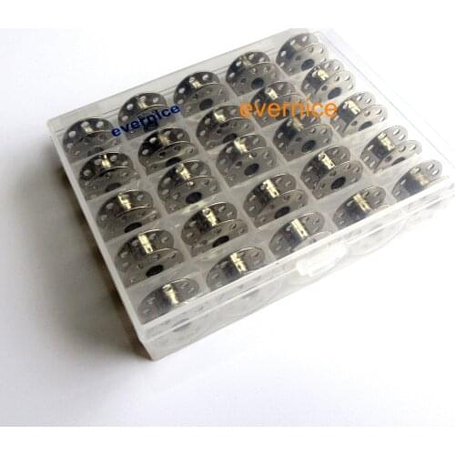 White Metal Bobbin For Juki Ddl-8700 Singer 95,96,491,591 Brother Yamata Consew